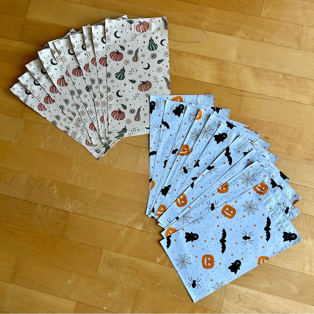 10 Count - Variety Pack of 6x9 Polymailers (FALL & HALLOWEEN)